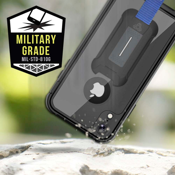 HX-IPHXR-BK | iPhone XR Case | 360 Protection Military Grade w/ KEY Mount & Carabiner
