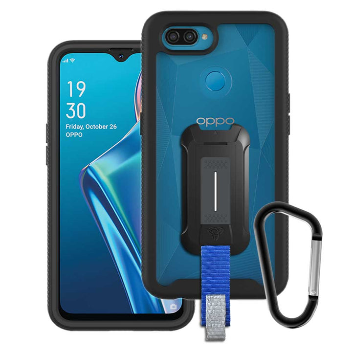HX-OP20-A12 | OPPO A12 Case | Protection Military Grade w/ KEY Mount & Carabiner