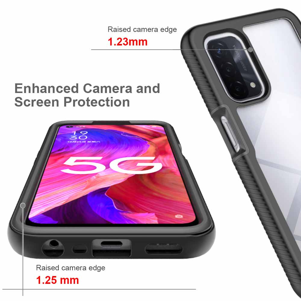 HONLEN Custodia per OPPO A54 5G / OPPO A74 5G (6.5 Inches), Cover HONLEN Custodia per OPPO A54 5G / OPPO A74 5G (6.5 Inches), Cover