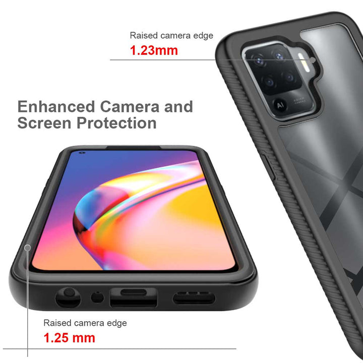 HX-OP21-A94 | OPPO A94 4G Case | Protection Military Grade w/ KEY Mount & Carabiner