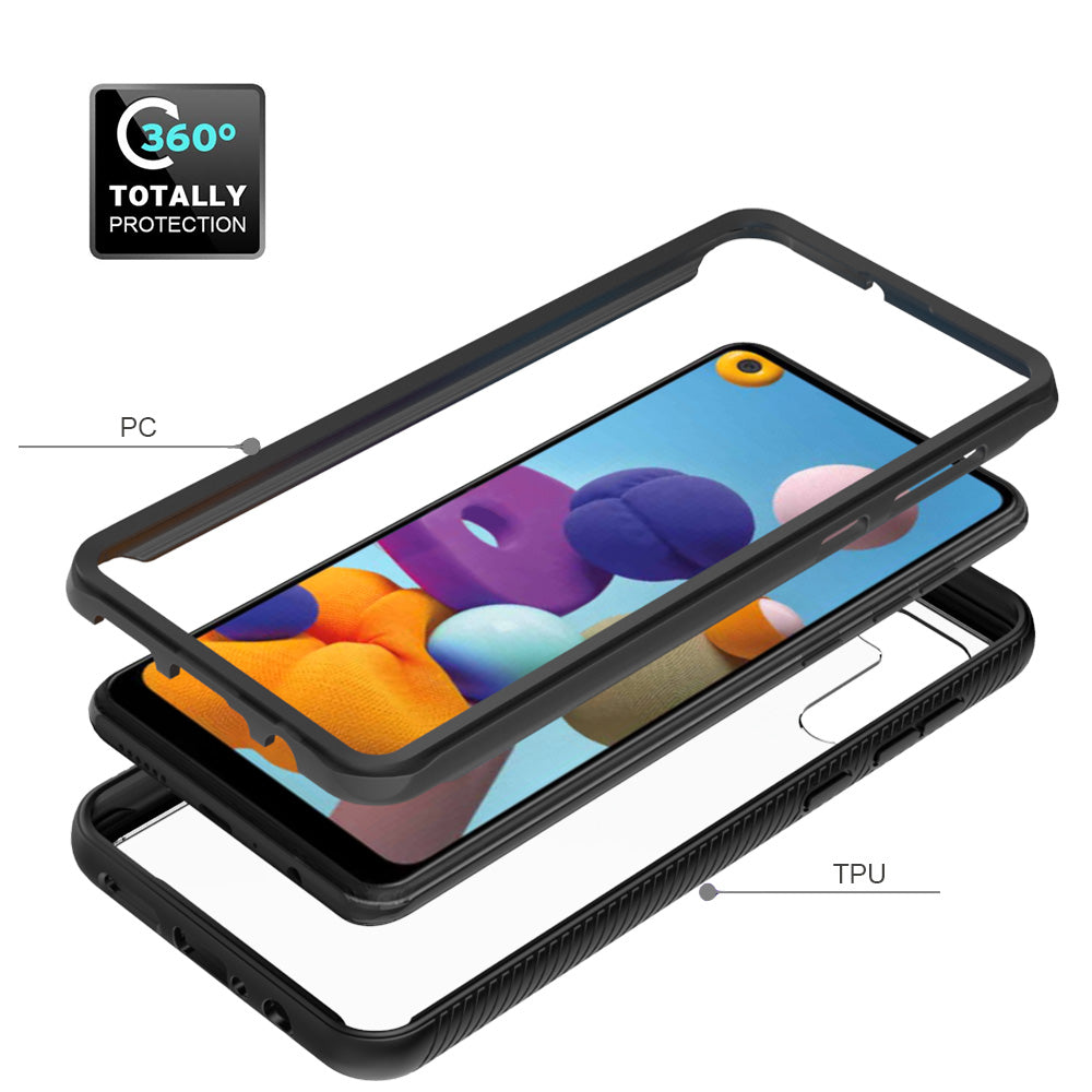 Phone Case A21 Samsung Screen Protector HX-SS20-A21-BK