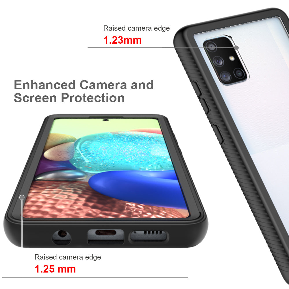 HX-SS20-A71UW | Samsung Galaxy A71 5G UW ( NOT for A71 5G ) Case | Protection Military Grade w/ KEY Mount & Carabiner