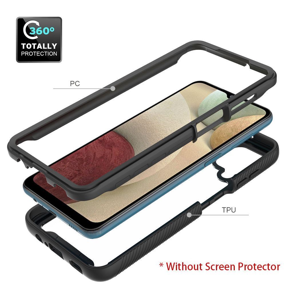 HX-SS21-A12 Samsung Galaxy A12 Case Protection Military Grade