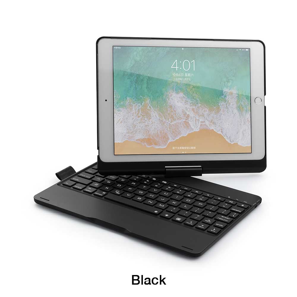 KBA-08_N2 | Keyboard Case for iPad Air 1 & 2 / iPad Pro 9.7 / iPad 5th & 6th Gen with Backlight