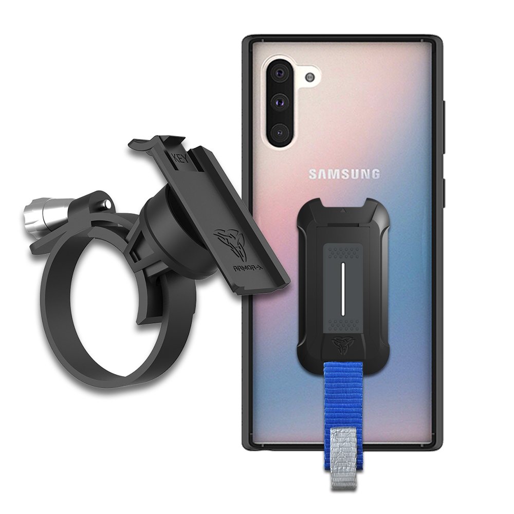 KIT-X22-BX | Bike Kit | Light Weight Bar Mount with Shockproof Case for Galaxy Note 10 / Note 9 / Note 8