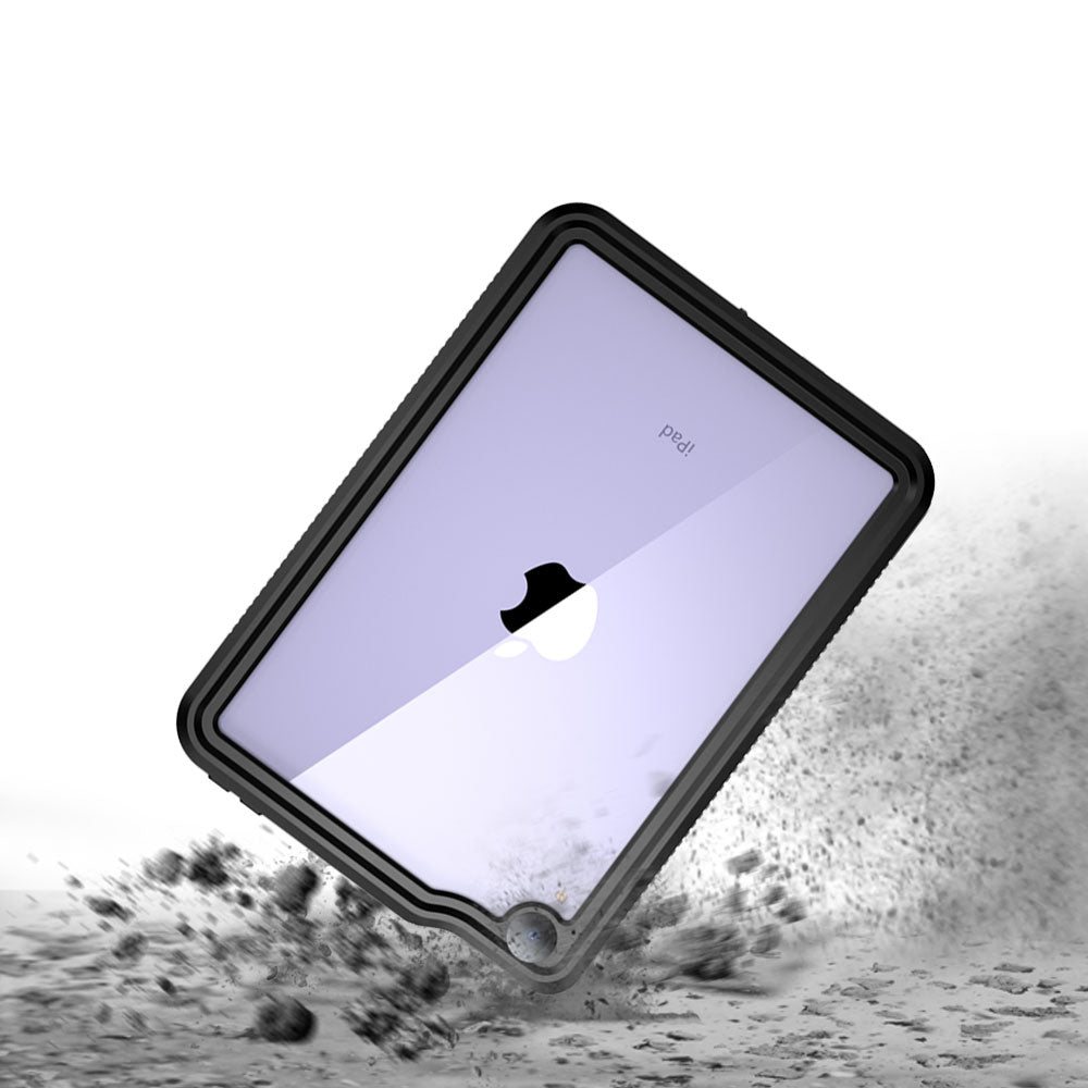 iPad Mini 5 Case - Waterproof iPad Mini 5/iPad Mini 4 Full Body Bumper Case  with Built in Screen Protector Drop Proof Anti Scratch Anti Shock Red Case