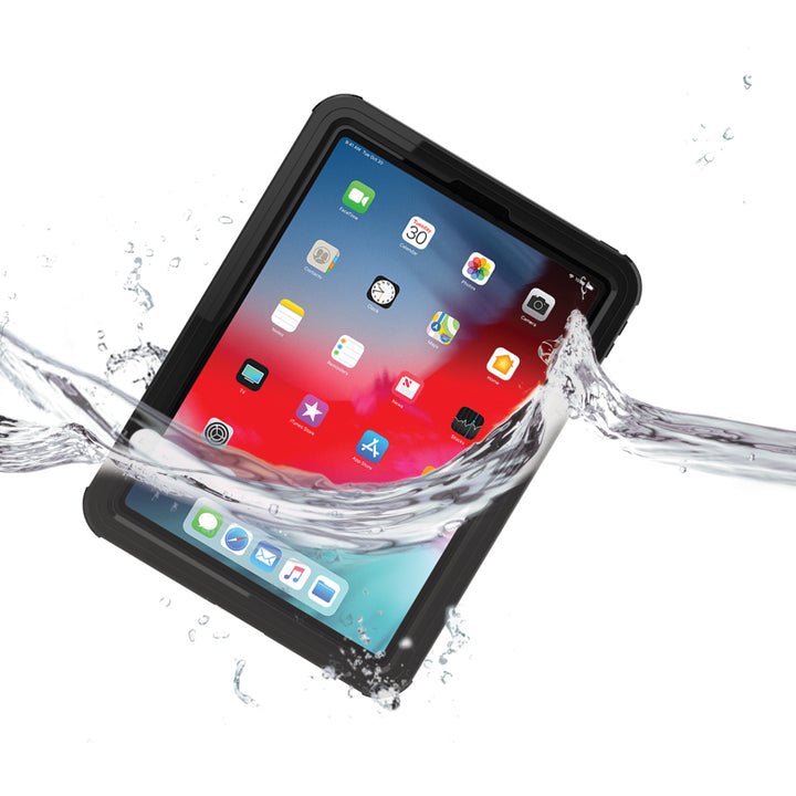 MUN-A9S | iPad Pro 11 2018 | Waterproof Case With Handstrap & Kickstand