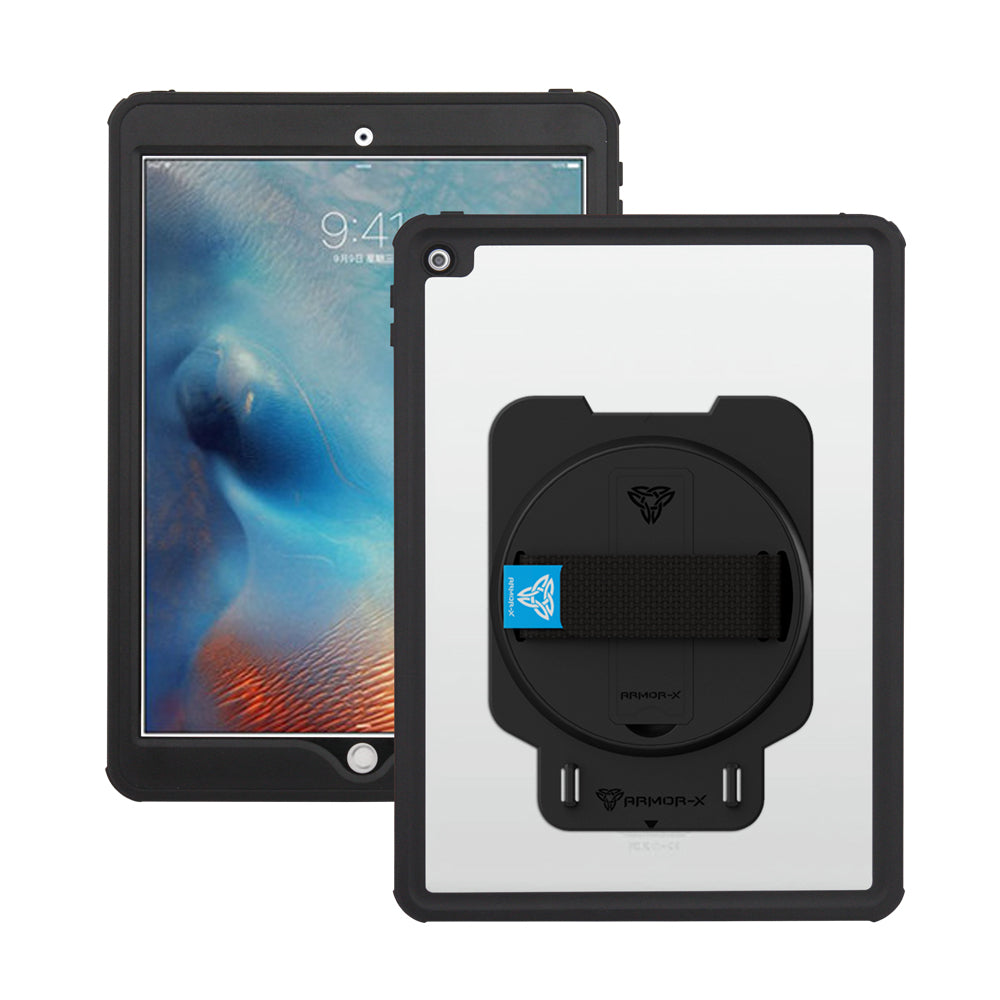 MUN-A8S | iPad Air (3rd Gen.) 2019 | Waterproof Case With Handstrap & Kickstand