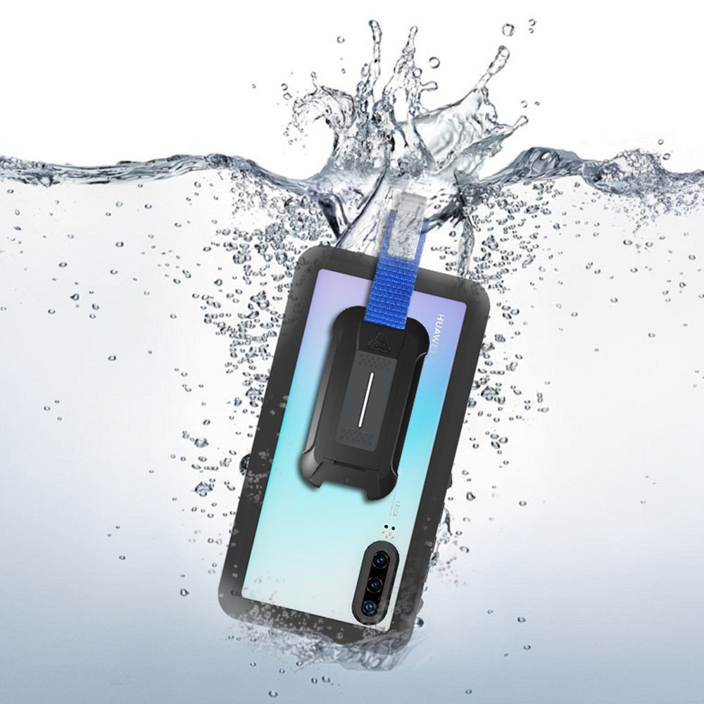 MX-HW19-P30 | Huawei P30 Case | IP68 Ultimate waterproof w/ KEY Mount & Carabiner