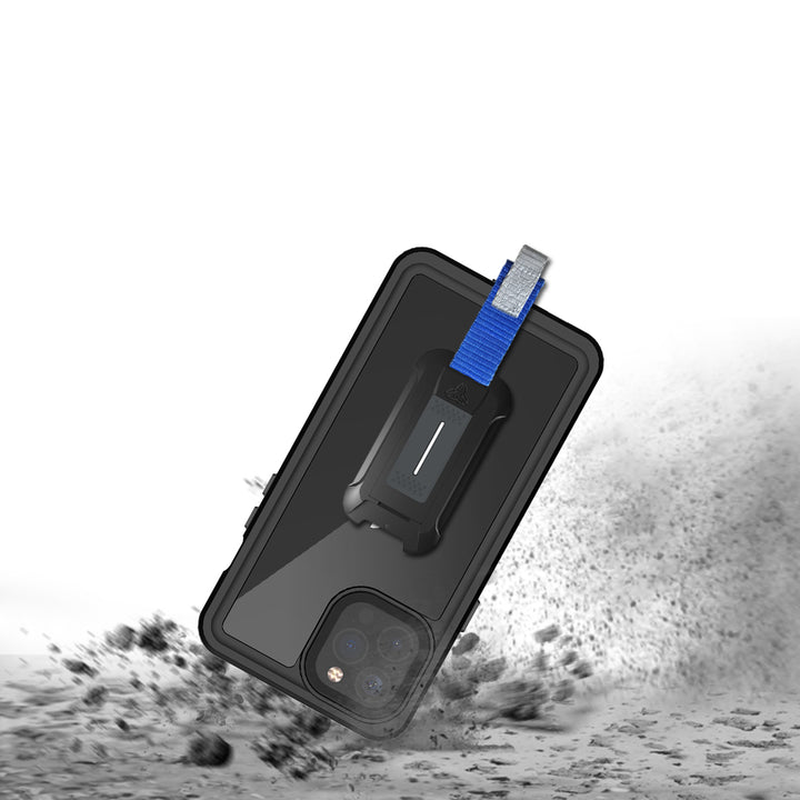 MX-IPH-12PR | iPhone 12 Pro / 12 Pro Max Case | Waterproof Case IP68 shock & water proof Cover w/ X-Mount & Carabiner