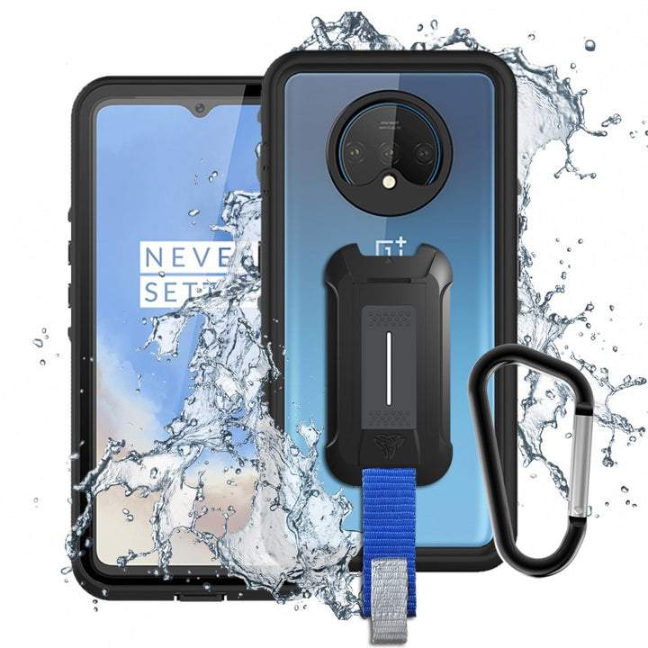 MX-PL-7T | OnePlus 7T | Waterproof Case IP68 shock & water proof Cover w/ X-Mount & Carabiner