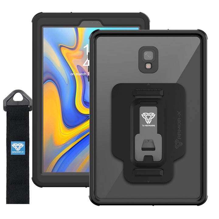 MX-T590 | Samsung Galaxy Tab A 10.5 2018 T590 T595 | IP68 Ultimate waterproof Case w/ Handstrap