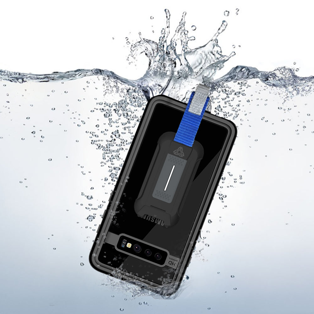 MX-S10-BK Samsung Galaxy S10 Waterproof Case IP68 shock
