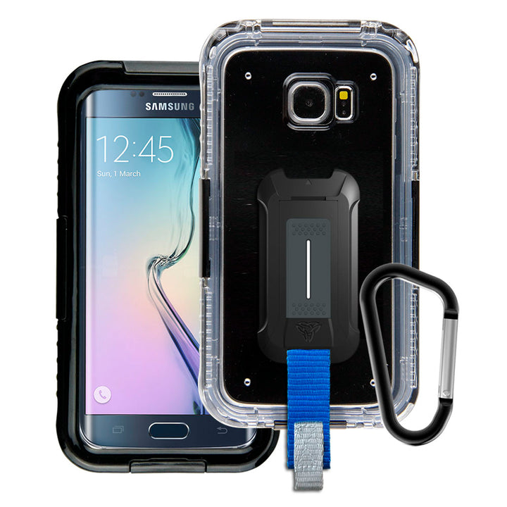 MX-SG6 | Samung Galaxy S6 & S6 edge | IPX7  Waterproof Case w/ KEY Mount & Carabiner