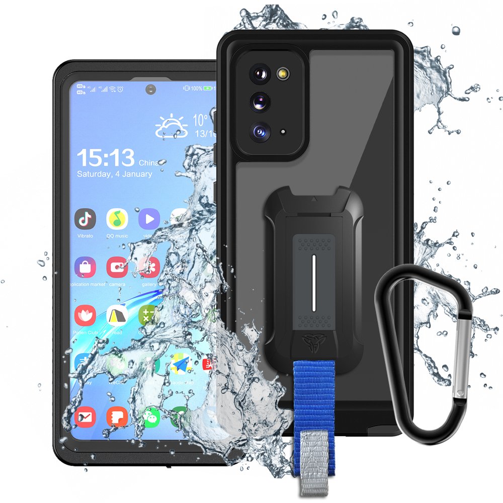 Samsung Galaxy NOTE 20 / 10 / 9 / 8 smartphone Waterproof / Shockproof Case with mounting solutions ARMOR-X Samsung Galaxy NOTE 20 / 10 / 9 / 8 smartphone Waterproof / Shockproof Case with mounting solutions ARMOR-X
