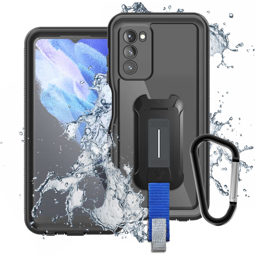 MX-SS21-A03SNA | Samsung Galaxy A03s ( North America Ver. )  Waterproof Case | IP68 shock & water proof Cover w/ X-Mount & Carabiner