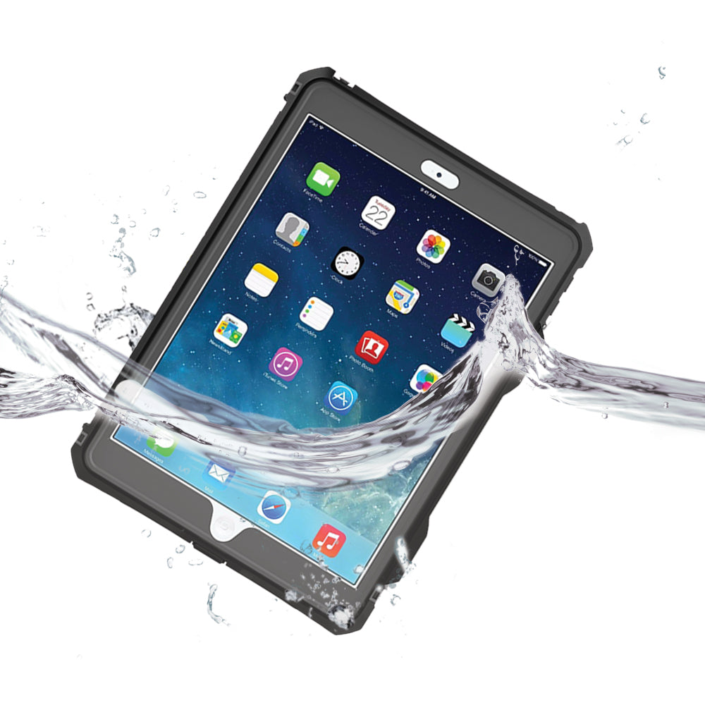 iPad 10.2 Case, iPad 9th Generation Waterproof Case iPad 8th / iPad 7th  Case Full Body Protection Cover with Pencil Holder Strap Stand Anti-Scratch