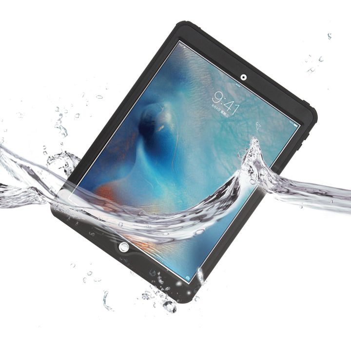 MXS-A8S | iPad Pro 10.5 2017 | IP68 Waterproof Case With Handstrap & Kickstand & X-Mount