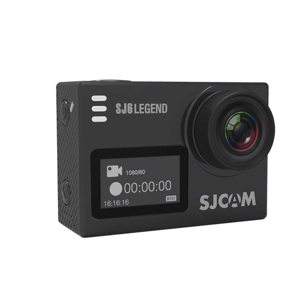 PHT-CAM-SJ6-SJCAM Legend SJ6 Action Camera with 2" Dual LCD Touch Screen 1080p Resolution-Black