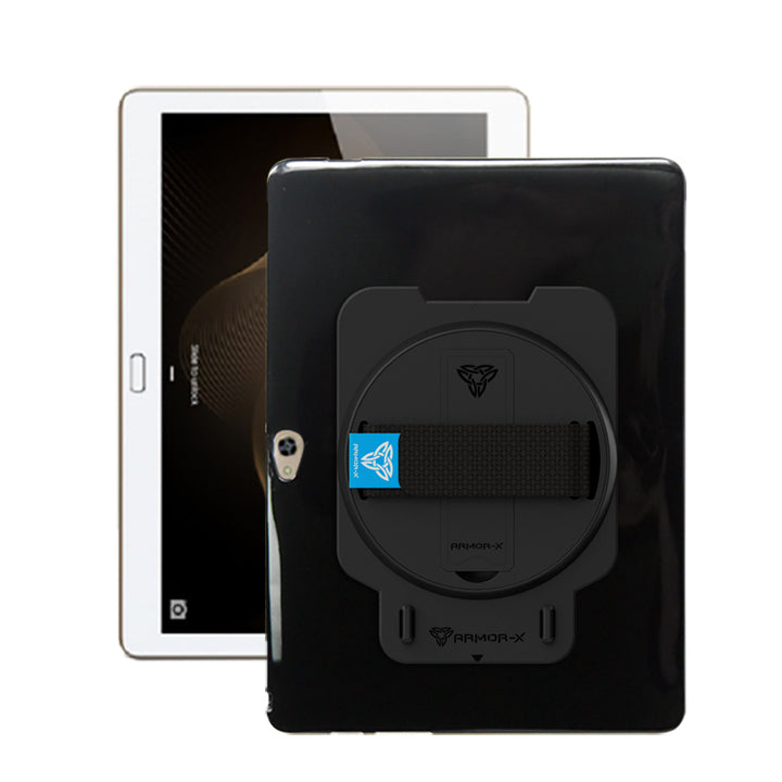 PUN-HW12 | Huawei MediaPad M2 10.0 | Shockproof Case w/ Kickstand & hand strap