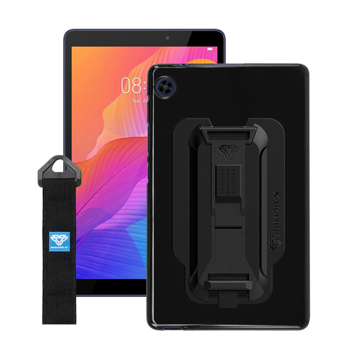 PXS-HW-MTP_T8 | Huawei MatePad T8 | Shockproof Case w/ Kickstand & hand strap & X-Mount