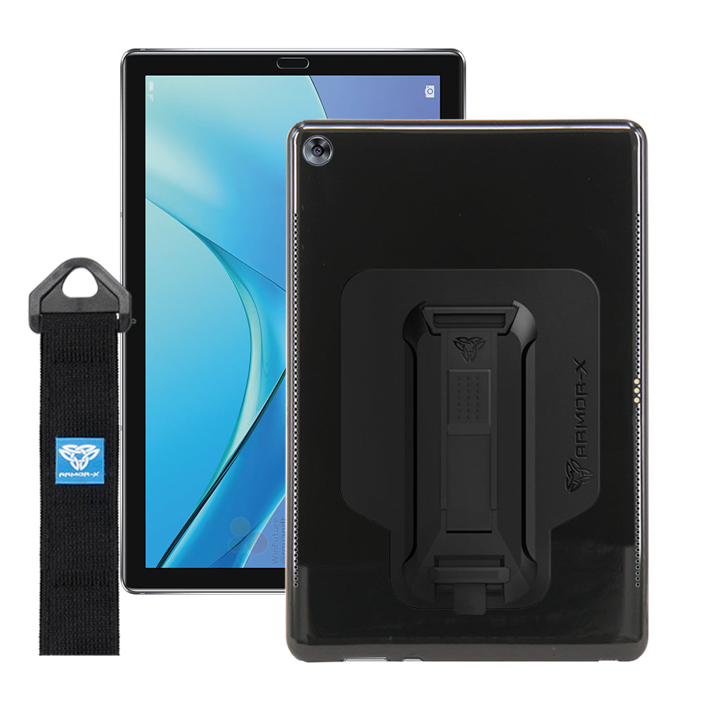 PXS-HW24 | Huawei MediaPad M5 10.8 / M5 Pro | Shockproof Case w/ Kickstand & hand strap & X-Mount