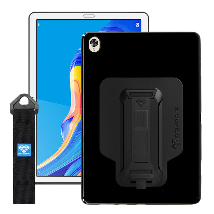 PXS-HW34 | Huawei MediaPad M6 10.8 | Shockproof Case w/ Kickstand & hand strap & X-Mount