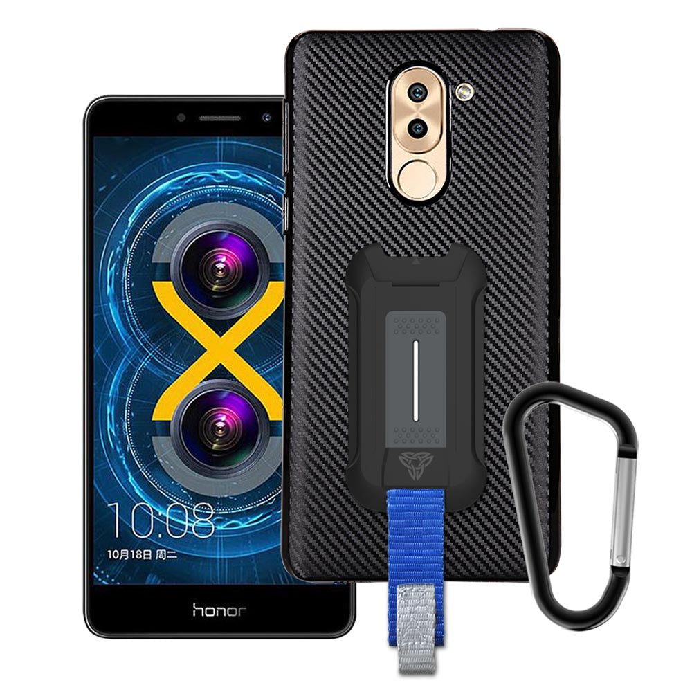 TP-HW-6X | Huawei Honor 6X / Mate 9 Lite / GR5 2017 | Shockproof Protective case w/ KEY Mount & Carabiner