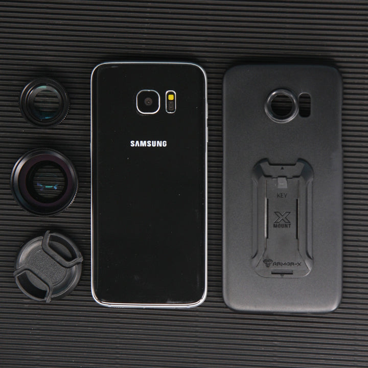 UAX-FN5 | Samsung Galaxy Note 5 | Mountable case with 0.7X HD wide angle lens and 12X Micro lens