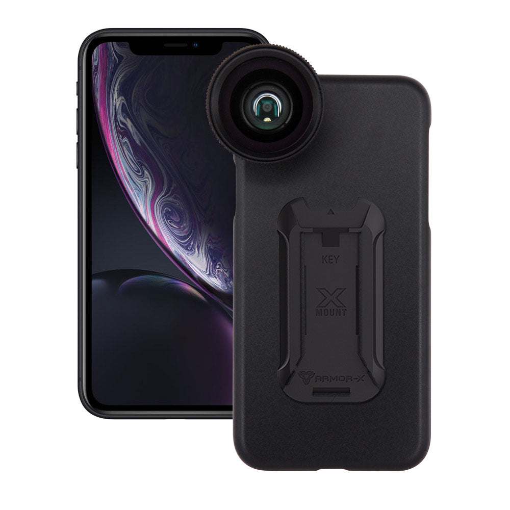 UAX-FiPHXR | iPhone XR Case | Mountable case with 0.7X HD wide