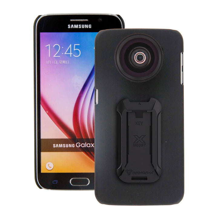 UAX-FS6 | Samsung Galaxy S6 | Mountable case with 0.7X HD wide angle lens and 12X Micro lens