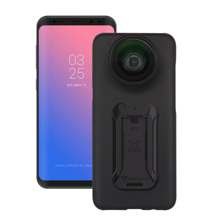 UAX-FS8 | Samsung Galaxy S8 | Mountable case with 0.7X HD wide angle lens and 12X Micro lens