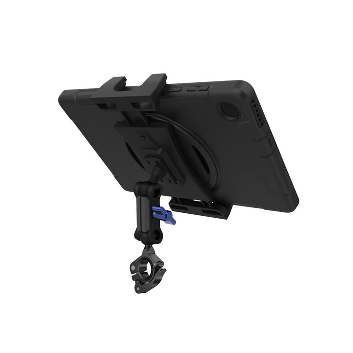UMT-P35 | Motorcycle Tool Free Installation Handlebar Mount Universal Mount | Design for Tablet