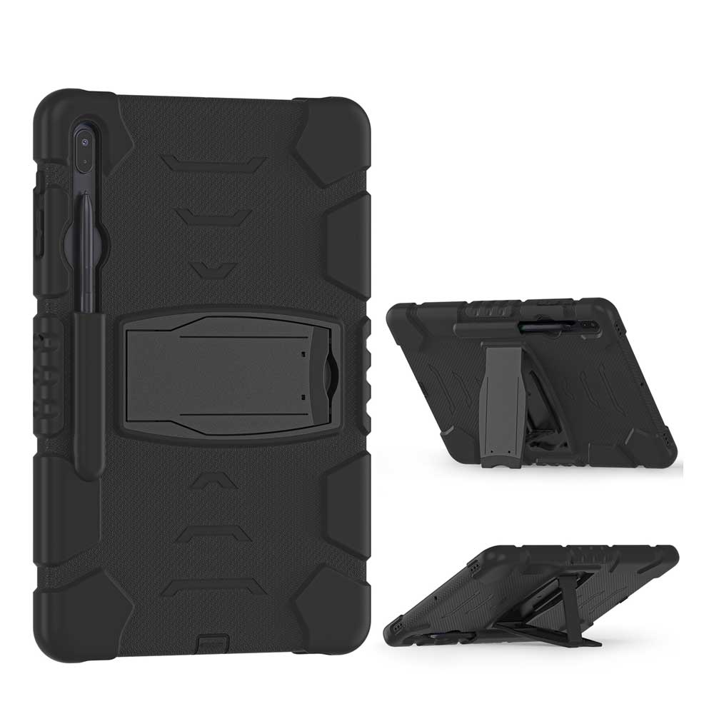 VRN-SS-S7FE_S8P | Samsung Galaxy Tab S8+ S8 Plus SM-X800 / X806 | 3 layers Protective Rugged Case with kick-stand