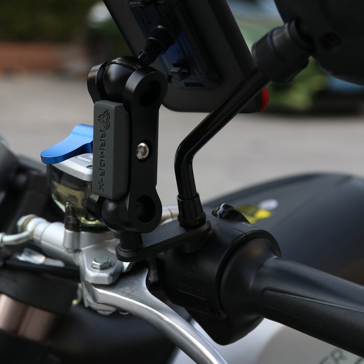 Armor X ONE-LOCK Motorcycle Mirror Mount TYPE-K for phone