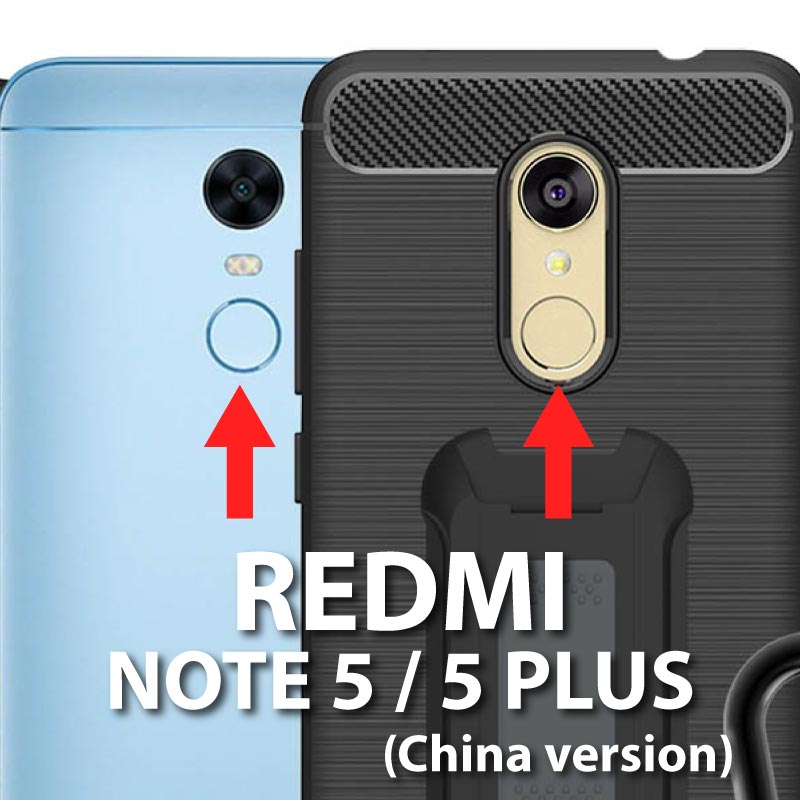 TP-MI18-RN5 | Xiaomi Redmi Note 5 | Shockproof Rugged Case w/ KEY Mount & Carabiner