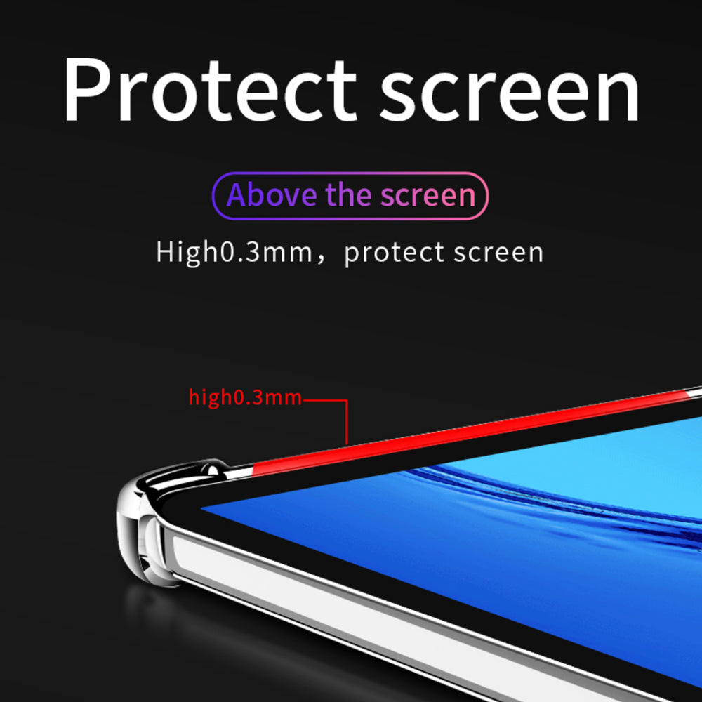 ARMOR-X Huawei MatePad Pro 10.8 2019 MRX-W09/W19 MRX-AL09/19 shockproof case, raised edges lift the screen and camera lens off the surface to prevent damaging.