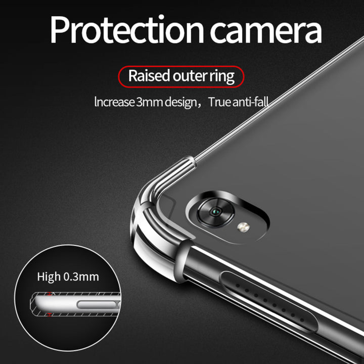ARMOR-X Xiaomi Pad 6 / 6 Pro Raised edges lift the screen and camera lens off the surface to prevent damaging.